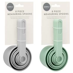 Measuring Spoons 8pk - Mint 7 Measuring Spoons 8pk - Mint -Kitchen Shop 394506 8 piece measuring spoons group