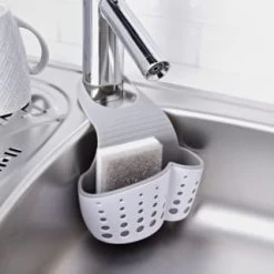 Simply Everyday Kitchen Tap Basket -Kitchen Shop 394516 simply everyday kitchen tap basket
