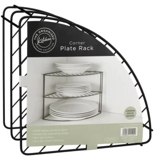 B&M Corner Plate Rack 3 B&M Corner Plate Rack