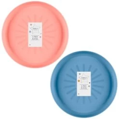 Simply Kids Colour Plates 6pk - Multicolour -Kitchen Shop 398566 398569 6pk simply kids colour plates group