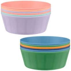 Simply Kids Colour Bowls 6pk - Multicolour -Kitchen Shop 398568 398571 6pk simply kids colour bowls group 1