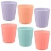 Simply Kids Colour Cups 6pk - Pastel -Kitchen Shop 398570 6pk simply kids colour cups girls 2
