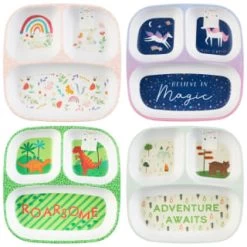 Kids Small Platter - Dinosaur -Kitchen Shop 398592 398594 kids small platter group 1